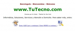 Portal Principal de www.TuTecno.com Reparacion Ordenadores Barcelona para Particulares y Empresas
