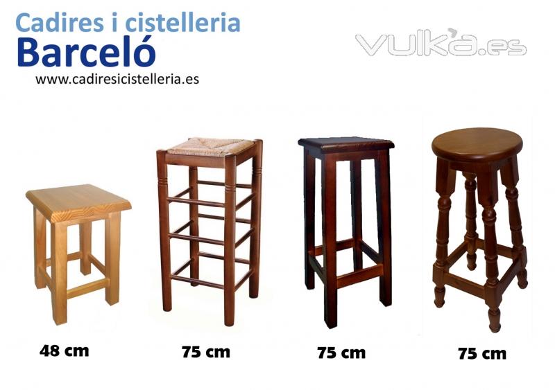 Sillas Barcel: Taburetes de madera. Taburetes rsticos. Taburetes bar baratos. Taburetes madera bar