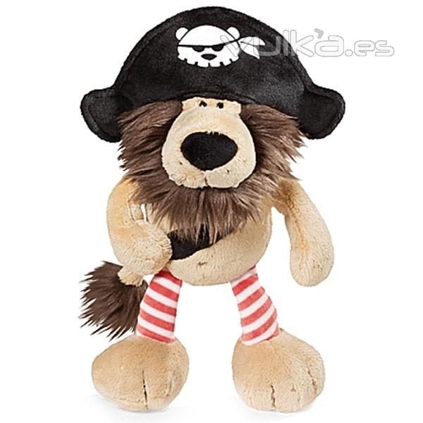 Nici pirata peluche león en lallimona.com