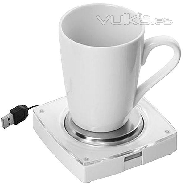 Calentador USB con taza en lallimona.com
