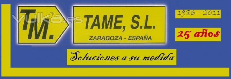 Fabricación y venta de todo tipo de sistemas de ENCOFRADOS. Encofrados en Zaragoza (España).TAME,S.L