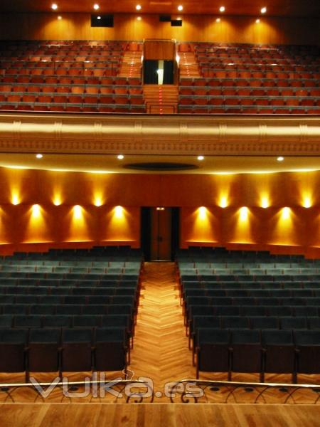 Interior Rehabilitación integral Teatro Cervantes de Linares (Jaén)