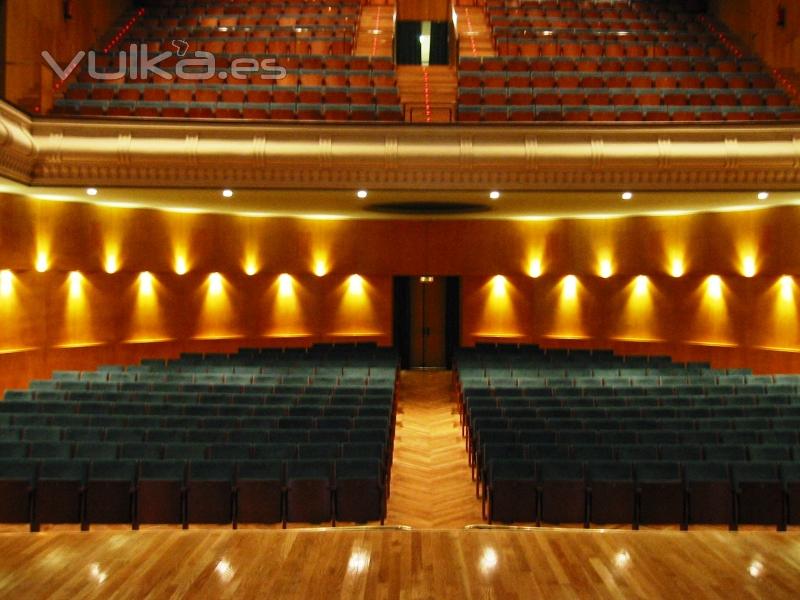 Interior Rehabilitación integral Teatro Cervantes de Linares (Jaén)