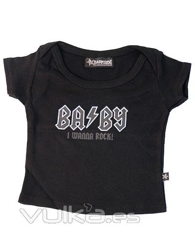 CAMISETA BABY ROCK PARA BEB DE LA MARCA DARKSIDE