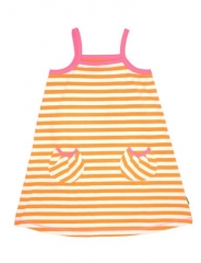 Vestido tirantes rayas para bebe de la marca plastisock