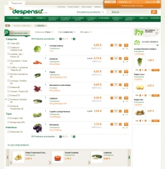 Supermercado online tu despensa listado de productos