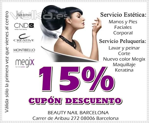 Cupón descuento 15%