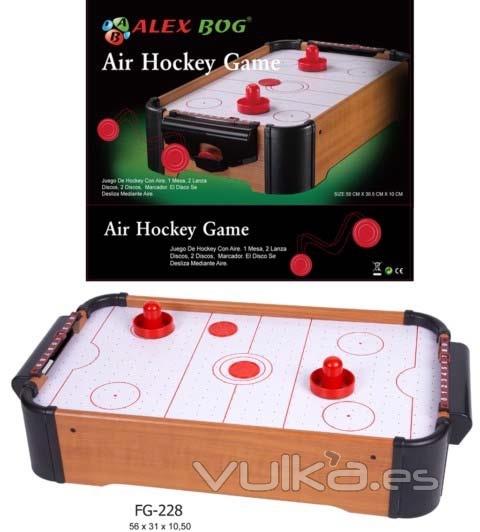 Juego Air Hockey Sobremesa. 