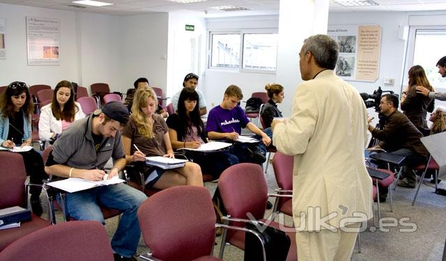 Alumnos en clase