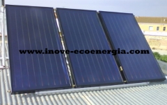 Instalacion solar kit forzado con 3 paneles solares