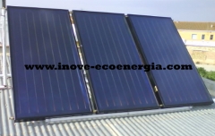 Instalacion Solar Kit Forzado con 3 paneles solares 