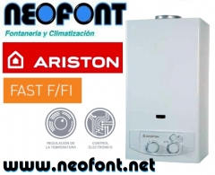 Calentador a gas automatico ariston fast fi por 145eur