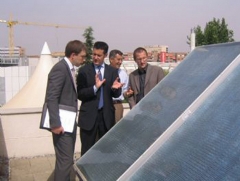 Acto de presentación de la Instalación en el Parque de las Ciencias de Granada Instalación compuest