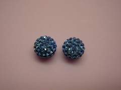 Pendientes swarovski en celeste 10mm plata de 1ª ley mas modelos en wwwelrincondemisalhajases