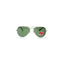 Ray ban 3025 montura plata y cristales verdes, precio 25 euros