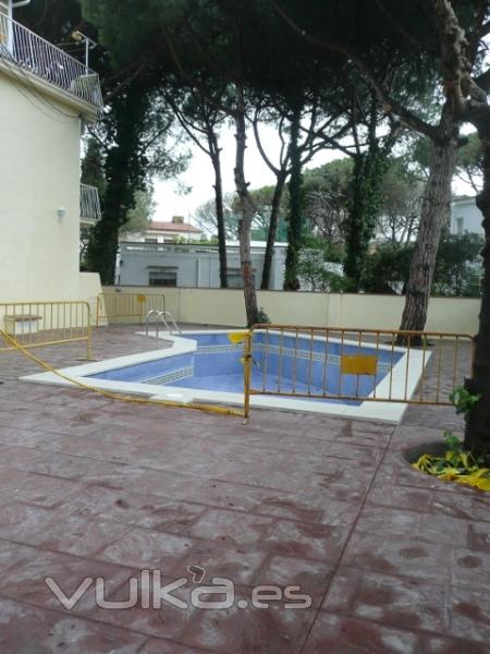 Ejecucin piscina Castelldefels