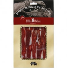 Jamon bellota http://jamonpremiumes/jamon-loncheado-iberico-bellota-sierra-de-sevilla-100g