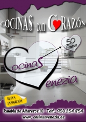 Nuevo cartel de cocinas venezia