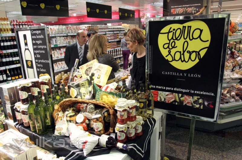 Exposición de Sidra Carral en el Corte Inglés de Paseo la Castellana, con otros Productos Artesanos