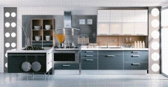 Turia antracita cantos de aluminio combinado con blanco soft -  cuindec - sl