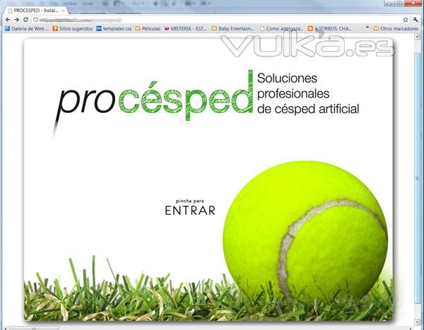 Web Procesped - Cesped artificial