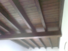 Trabajos con tratamientos para la madera