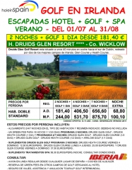 Hotel y golf en irlanda - julio 01
