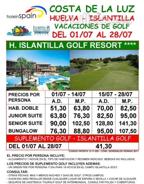 Hotel y Golf en La Costa de La Luz