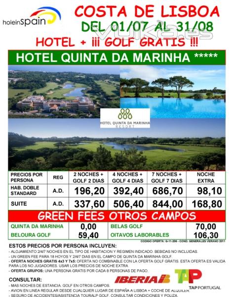 Hotel y Golf en Lisboa