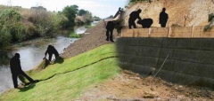 Mantener el suelo en su lugar controlar la erosion con muros verdes y geosinteticos
