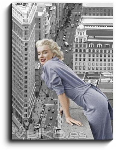 Cuadro de Marilyn Monroe en Nueva York.