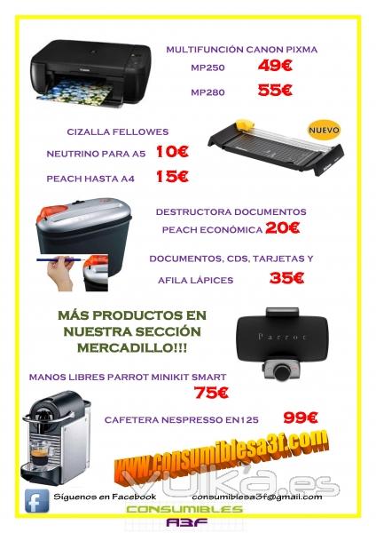 Catlogo de ofertas para este Verano 2011 - Cada vez ms variedad - www.consumiblesa3f.com