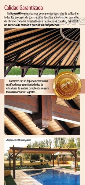 Calidad garantizada en la construccion de instalaciones en madera