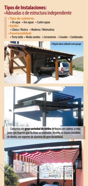 Pergolas, Garages y Toldos en Almera, Murcia y Mlaga