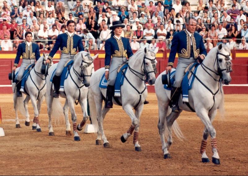 Carrusel de Jinetes en el Espectaculo El Cartujano, todos los jueves a las 6 de la tarde