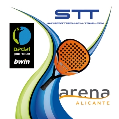 Toallas stt** padel para el prestigioso torneo padel pro tour celebrado en arena alicante