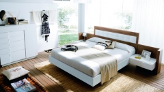 Habitacion con dormitorio moderno elipsos