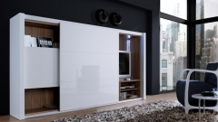 Muebles salon con puerta corredera