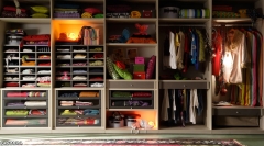 Dormitorio juvenil con amplio vestidor