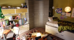 Muebles juveniles con armario rincon