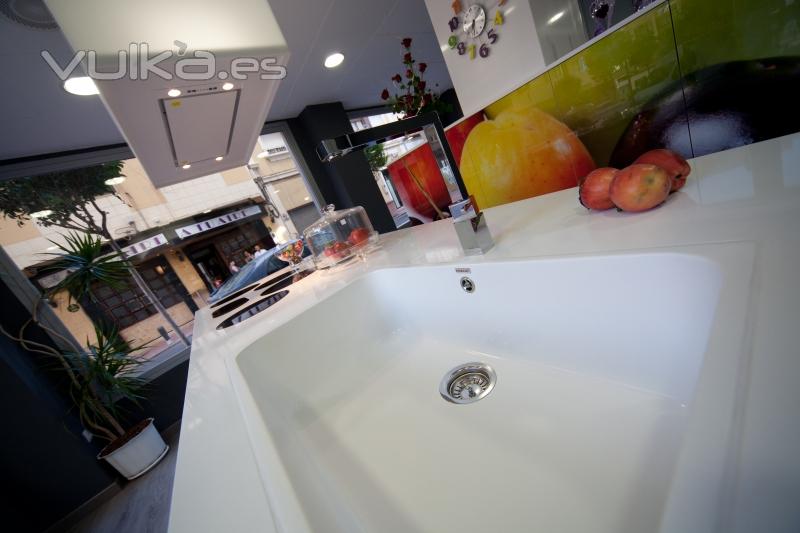 Fregadero de silestone