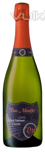 Don Montfer Brut Nature Cuve  Variedades:  15% Chardonnay 15% Pinot Nor 25% Xarello 30% Parellada