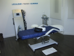 Nuestra sala estrella, donde recibiras tu tratamiento corporal con maquinas sorisa, el nº1 europeo