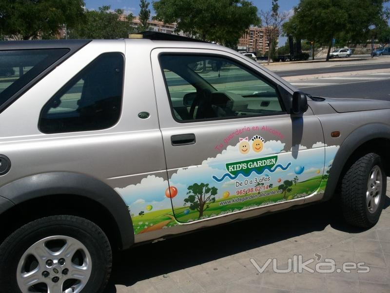 rotulacin coches en alicante, flotas, vehiculos, vinilo,semintegral,integral