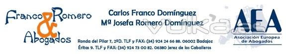 FRANCO&ROMERO ABOGADOS ( Badajoz y Jerez de los Caballeros)