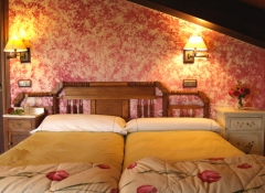 Dormitorio casa rural el cano