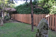 Valla de madera a medida