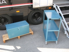 Arcones metalicos y carros de taller
