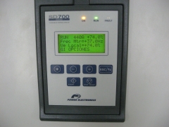 Variador de frecuencia. panel de control.