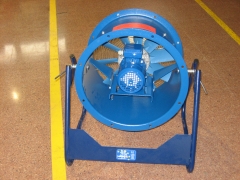 Ventilacion industrial casals ventilador con soporte de patas